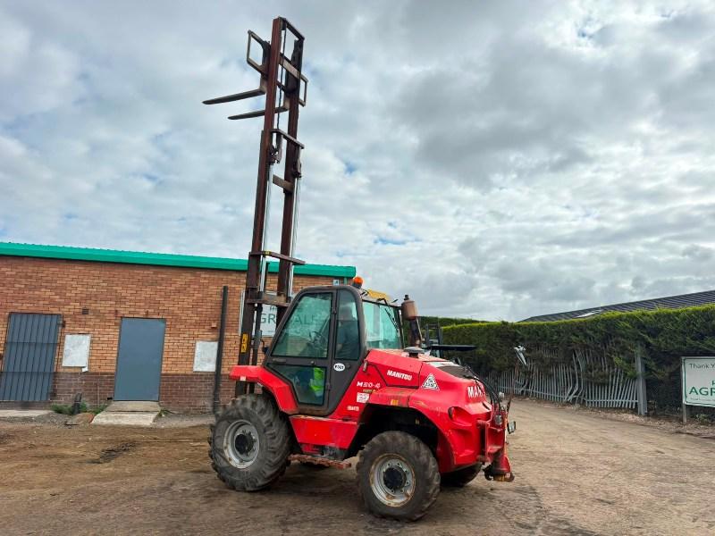 MANITOU M30-4 FORKLIFT*C/W PICK UP HITCH*YEAR 2019*5480 HOURS*VIDEO*