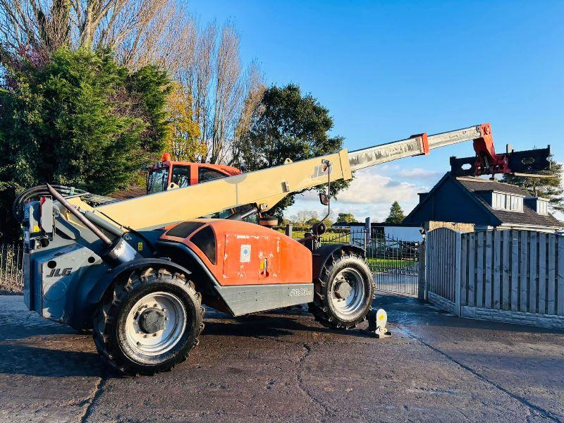 JLG 4013 4WD TELEHANDLER *YEAR 2008, 6264 HOURS* C/W LONG PALLET TINES *VIDEO*
