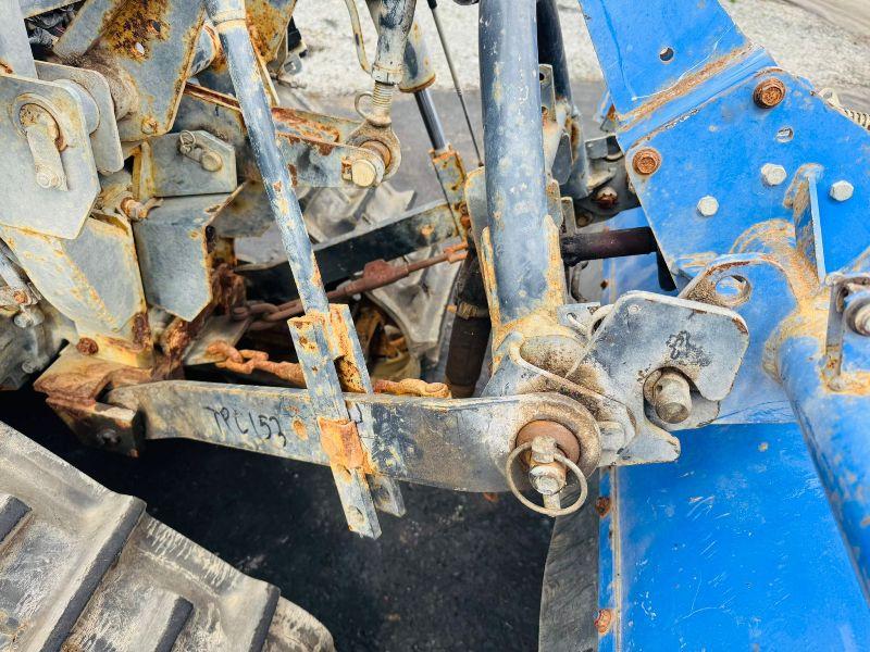 ISEKI TPC153 TRACKED COMPACT TRACTOR*C/W ROTAVATOR*VIDEO*
