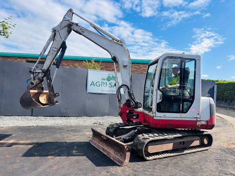 TAKEUCHI TB145 EXCAVATOR*C/W HYDRAULIC THUMB*VIDEO*