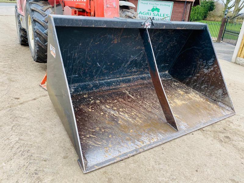 MANITOU MT1233 TELEHANDLER * 12 METER REACH * C/W GRAIN BUCKET