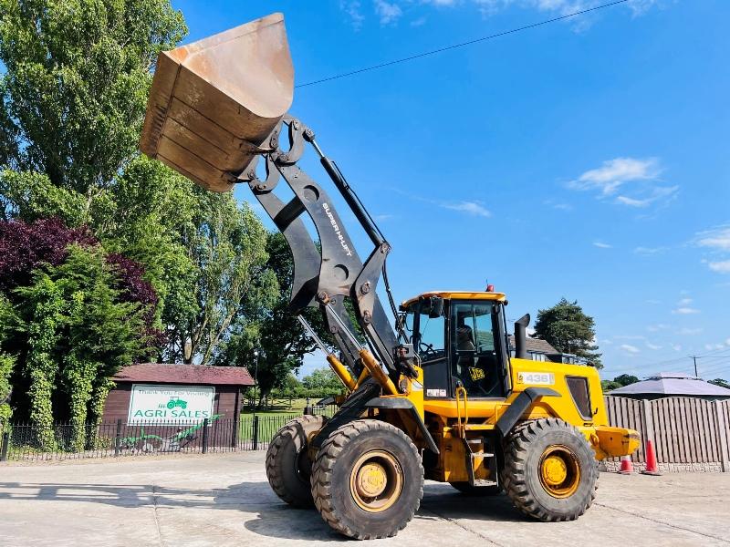 JCB 436EHT 4WD WASTE MASTER LOADING SHOVEL C/W BUCKET *VIDEO*