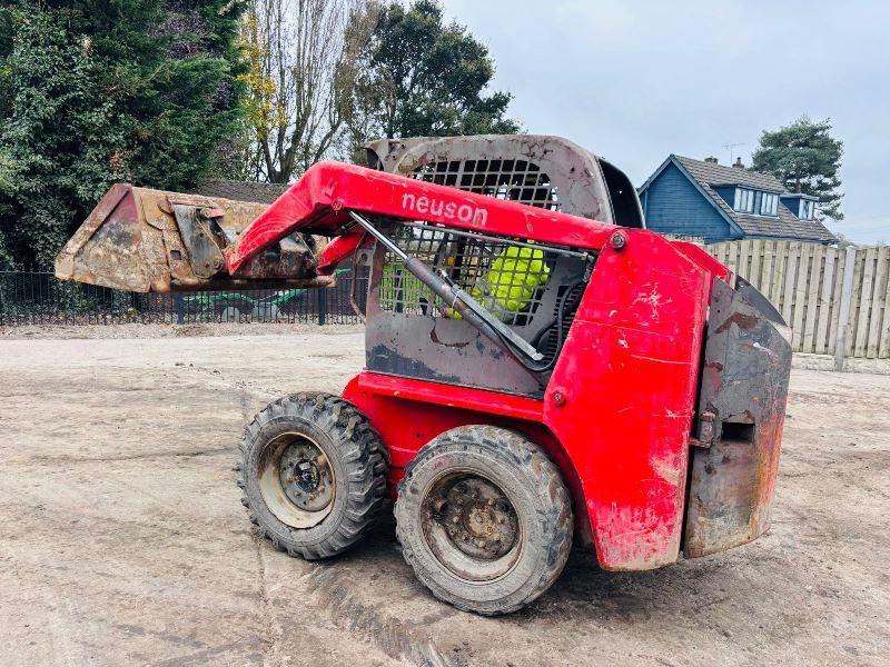 NEUSON 7015 SKIDTSEER C/W BUCKET *VIDEO*