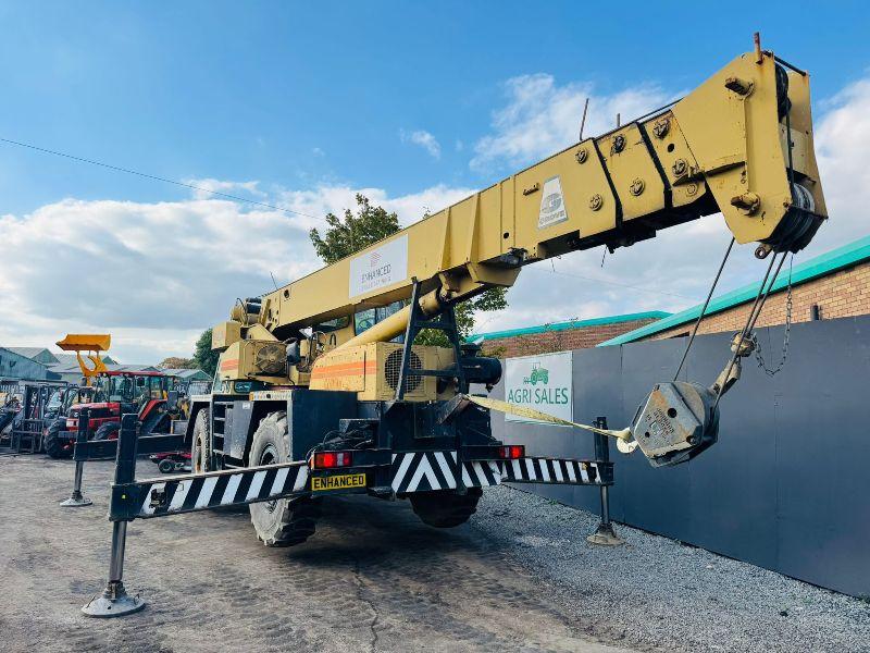 GROVE AT633B MOBILE CRANE*C/W 4X SUPPORT LEGS*VIDEO*