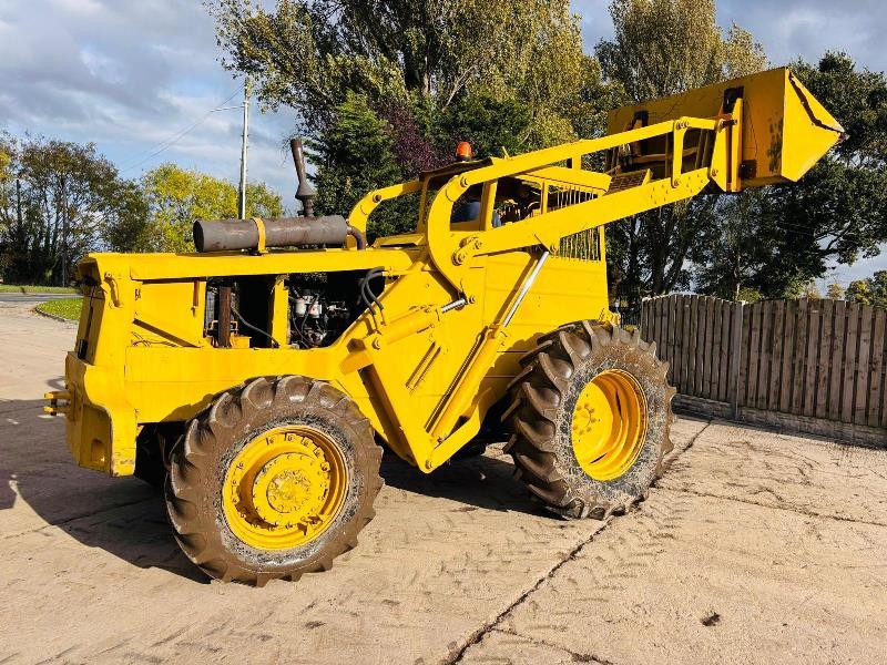 VOLVO BM 4WD LOADING SHOVEL C/W JCB Q FIT HEAD STOCK *VIDEO*