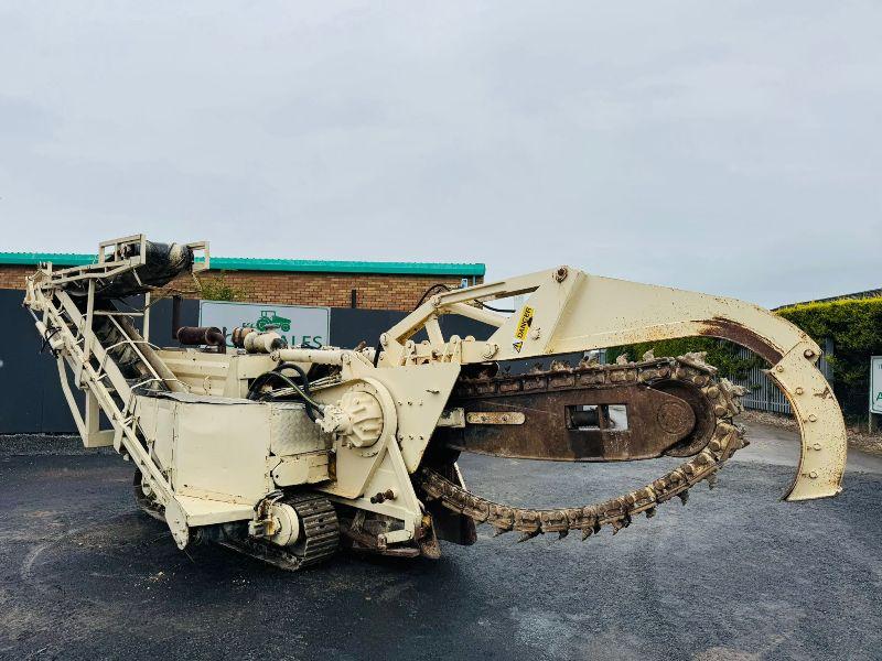 MASTENBROEK 10-12 HIGHWAY TRENCHER*C/W CONVEYOR*VIDEO*