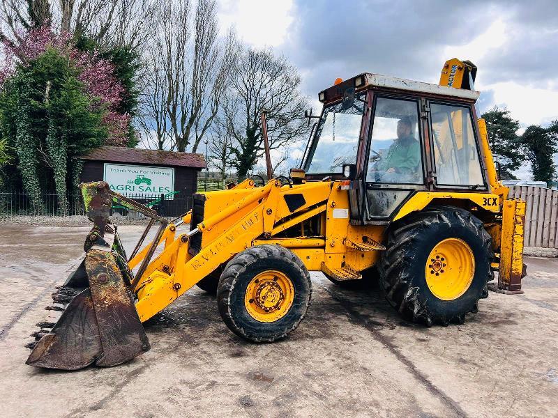 JCB 3CX PROJECT 7 4WD BACKHOE DIGGER C/W EXTENDING DIG *VIDEO*