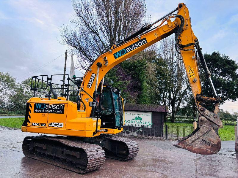 JCB 140XLC TRACKED EXCAVATOR *YEAR 2020, 3774 HOURS* C/W QUICK HITCH *VIDEO*