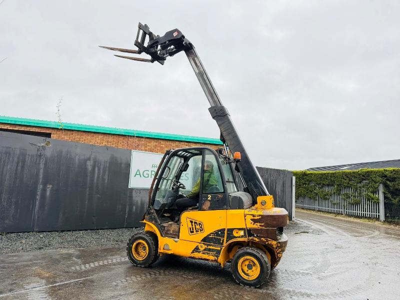 JCB TLT 35E 4X4 TELETRUK*C/W PALLET TINES*VIDEO*