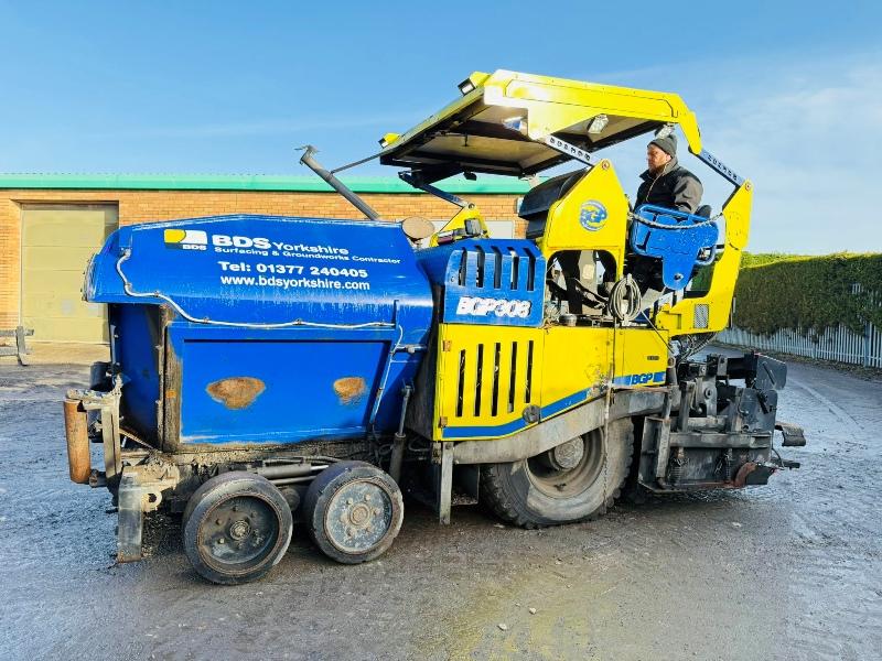 B.G.P. 308 V2040 TARMAC PAVER*YEAR 2012*VIDEO*