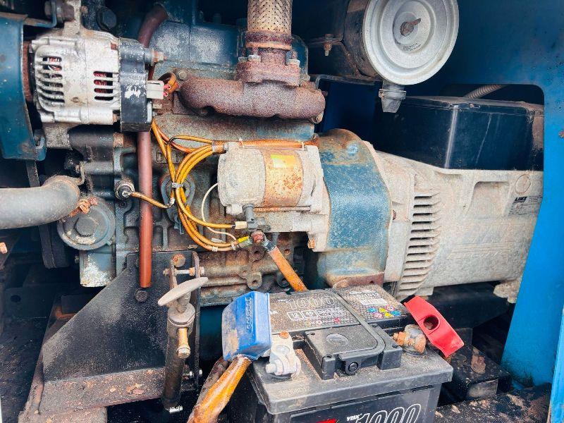 VT1 LIGHTING TOWERS *C/W 3 CYLINDER KUBOTA ENGINE*CHOICE OF 2*VIDEO*
