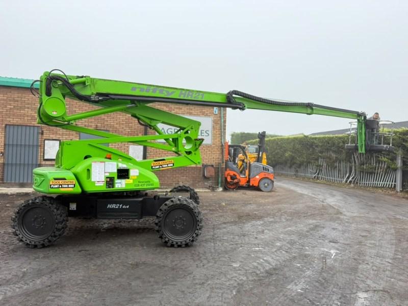 NIFTYLIFT HR21D 4X4 ARTICULATED BOOMLIFT*YEAR 2014*VIDEO*