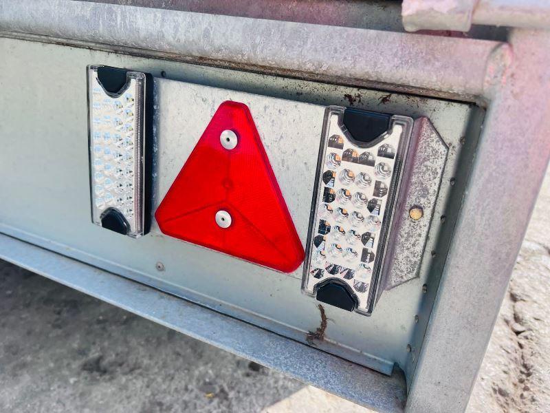 IFOR WILLIAMS TRI-AXLE DROP SIDE TRAILER * YEAR 2022 * C/W LED LIGHTS *VIDEO*