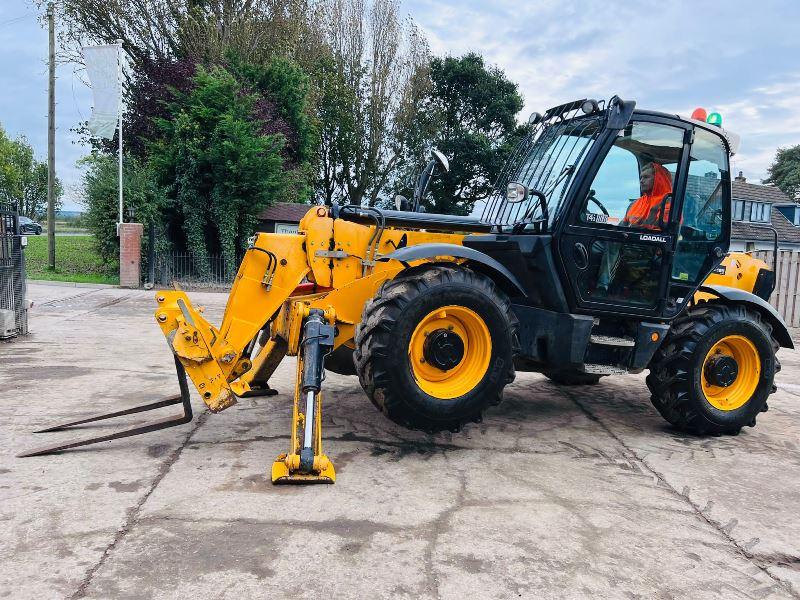 JCB 535-125HI VIZ 4WD TELEHANDLER *YEAR 2015,12.5 METER* C/W TINES *VIDEO*