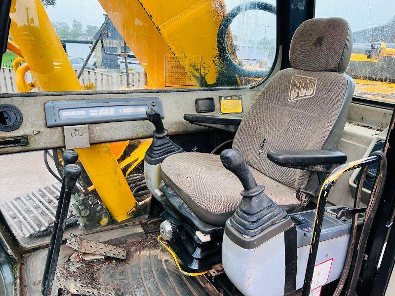 JCB JS330 TRACKED EXCAVATOR C/W QUICK HITCH AND BUCKET *VIDEO*