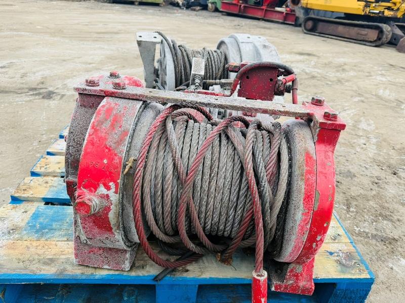 BOUGHTON HYDRAULIC WINCH X2*VIDEO*