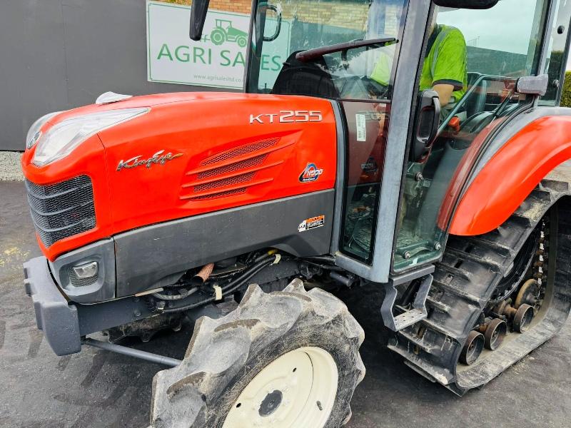 KUBOTA KT255 HALF TRACK TRACTOR*C/W REAR LINKAGE & PTO*514 HOURS*VIDEO*