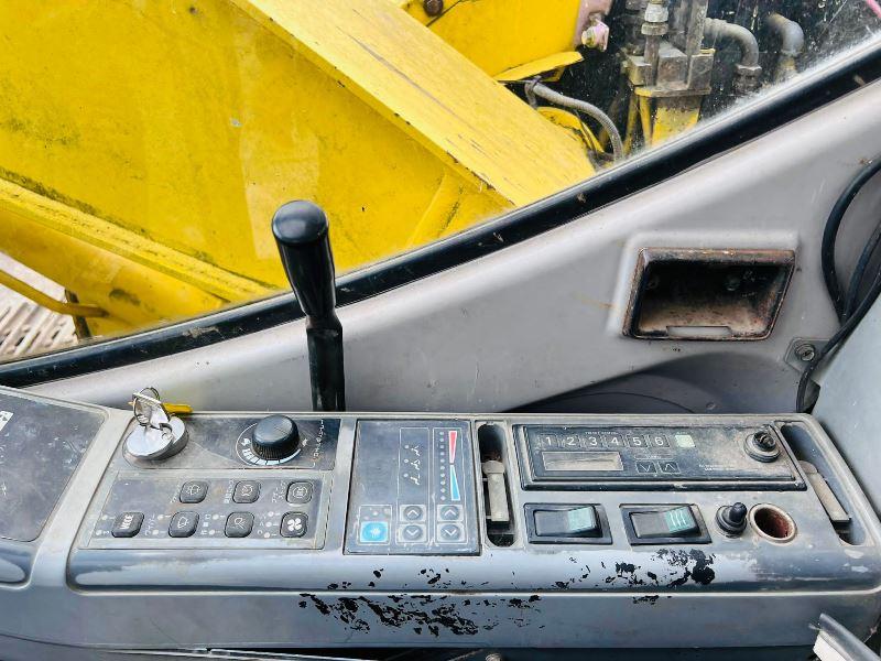 SUMITOMO SH130 TRACKED EXCAVATOR C/W BLADE & QUICK HITCH *VIDEO*