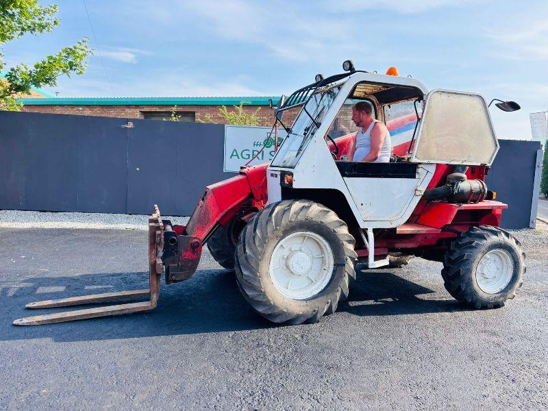 MANITOU MT 425 TELEHANDLER*C/W PALLET TINES*VIDEO*