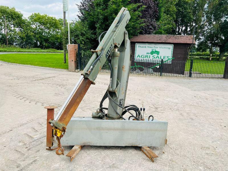 ATLAS AK 610T CRANE *BETTERY & HYDRAULIC POWERED* 