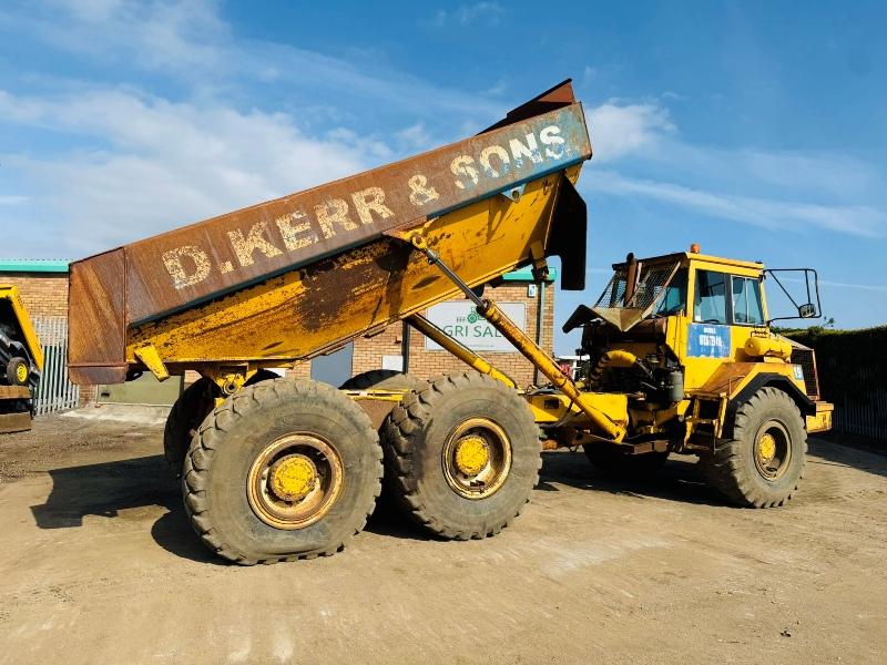 VOLVO A25C DUMP TRUCK*C/W HYDRAULIC TIP*VIDEO*