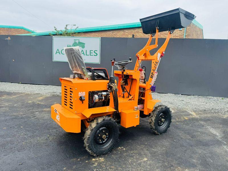*NEW*UNUSED*MACHPRO MP-L904 WHEELED LOADER*C/W BUCKET*VIDEO*