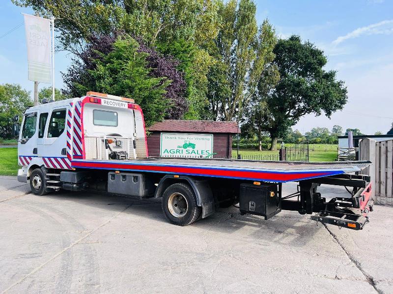 RENAULT 40ACA5 RECOVERY TRUCK C/W TILT & SLIDE BODY & SPEC LIFT *VIDEO*