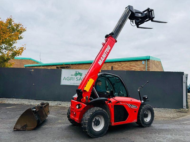 MANITOU MT420H COMFORT TELEHANDLER*C/W PALLET TINES*YEAR 2021*VIDEO*