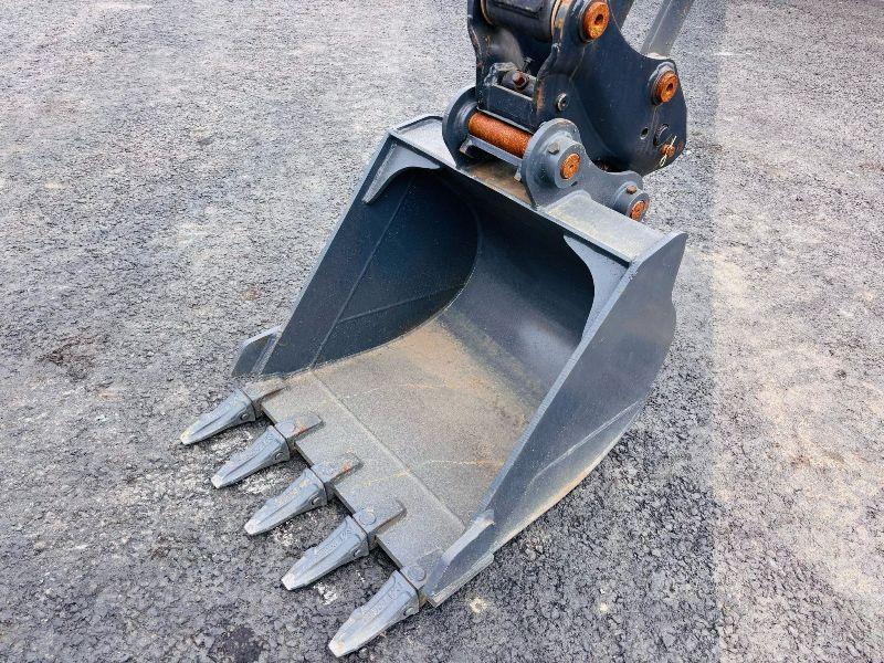 VOLVO EC55D RUBBER BLOCK TRACKS EXCAVATOR *YEAR 2017*C/W BUCKET*VIDEO*