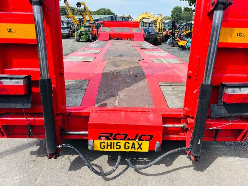 ROJO TRI AXLE LOW LOADER * YEAR 2013*C/W HYDRAULIC RAMPS*VIDEO*