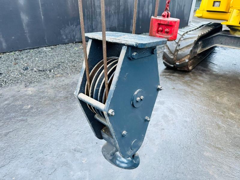 KOMATSU LC605-2 TRACKED CRANE*C/W RUBBER TRACKS*VIDEO*