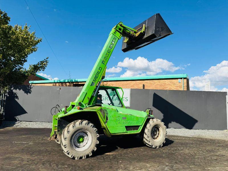 MERLO P26.6EVT 4WD TELEHANDLER*C/W BUCKET*VIDEO*