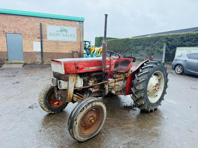 MASSEY FERGUSON 2WD 130 TRACTOR*TURNS OVER DOESNT START*VIDEO*
