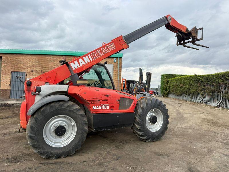 MANITOU MLT 634 TELEHANDLER*AG SPEC*C/W PALLET TINES*VIDEO*