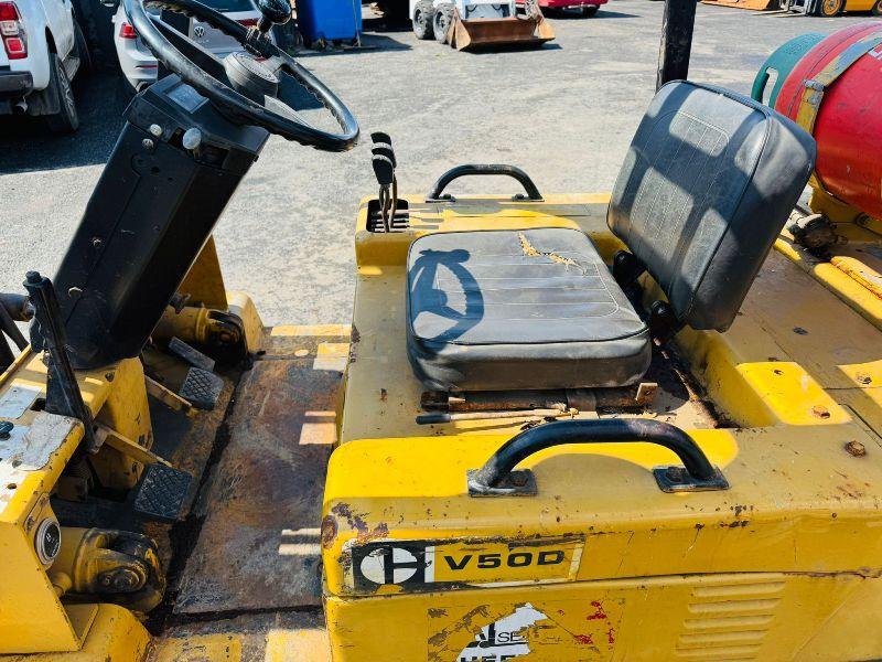 CAT V50D GAS FORKLIFT *C/W SIDESHIFT*VIDEO*