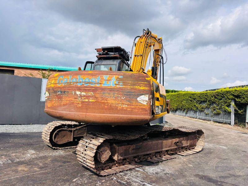 JCB JS220 TRACKED EXCAVATOR*C/W BUCKET*VIDEO*