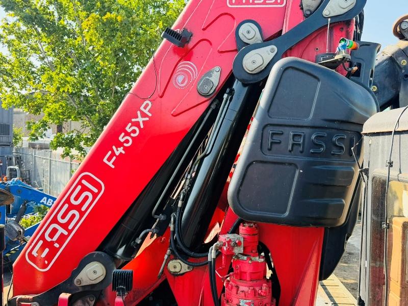 MOROOKA TRACKED DUMPER*C/W FASSI F455XP 7 PUSH OUT CRANE*VIDEO*