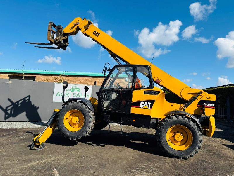 CATERPILLAR TH360B SWAY & TILT TELEHANDLER*4725 HOURS*VIDEO*