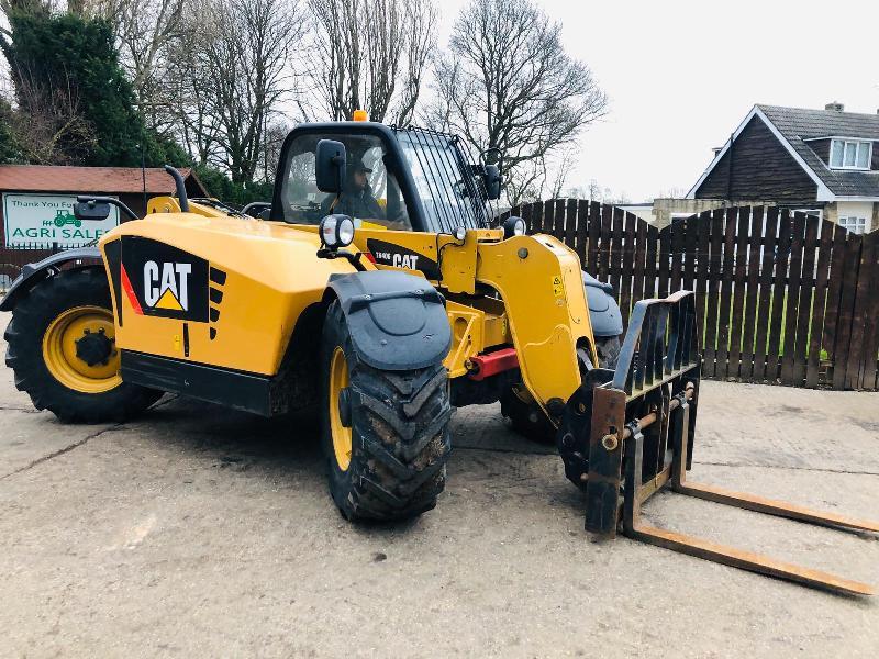 CATERPILLAR TH406 TELEHANDLER * ROAD REGISTERED 2012 * ONLY 2520 HOURS