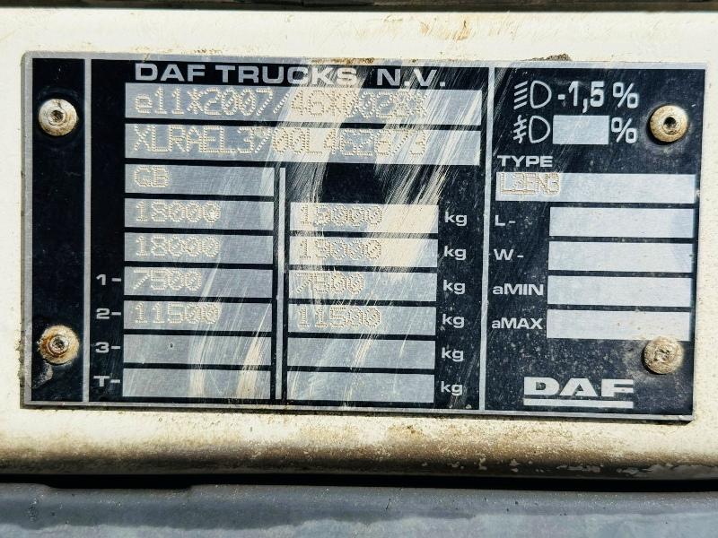 DAF LF220FA RIGID SKIP LORRY*C/W PULL OVER NET*YEAR 2017*VIDEO*