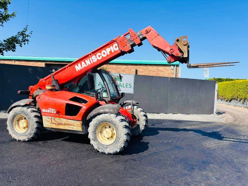 MANITOU MT 932 TELEHANDLER*C/W PALLET TINES*5197 HOURS*VIDEO*
