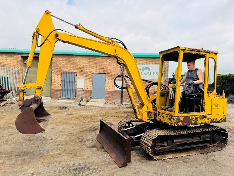 MITSUBISHI MS04-3 EXCAVATOR*C/W BUCKET*VIDEO*