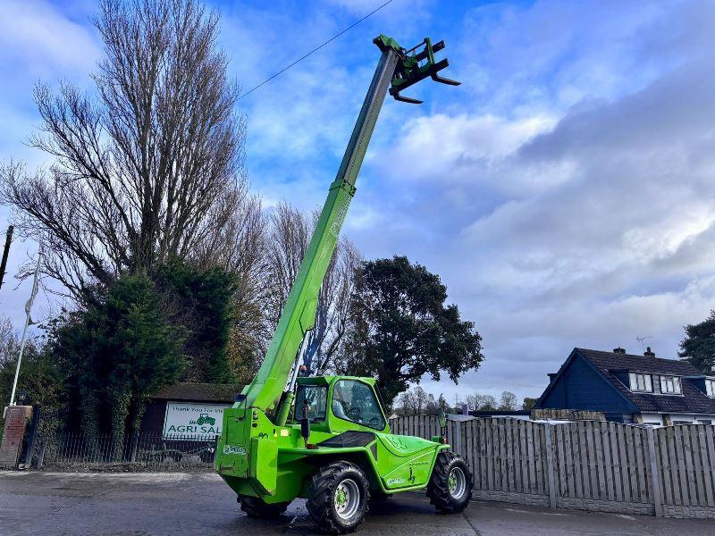 MERLO P60.102 4WD TELEHANDLER *YEAR 2010, 10 METER, 6 TON LIFT* ENGINE SMOKES *VIDEO*