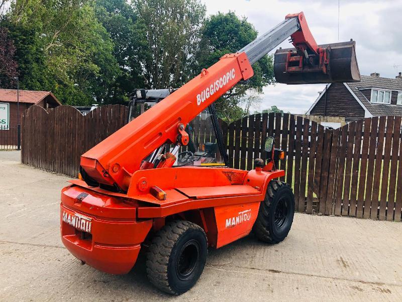 MANITOU BUGGISCOPIC 4WD TELEHANDLER C/W BUCKET