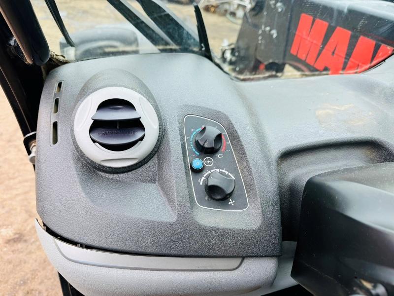 MANITOU MLT 737-130PS TELEHANDLER*YEAR 2018*C/W PALLET TINES*VIDEO*