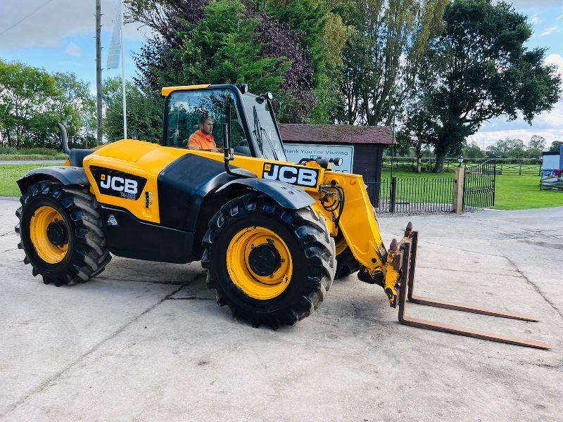JCB 526-56 4WD TELEHANDLER *AG-SPEC, YEAR 2013* C/W PICK UP HITCH *VIDEO*