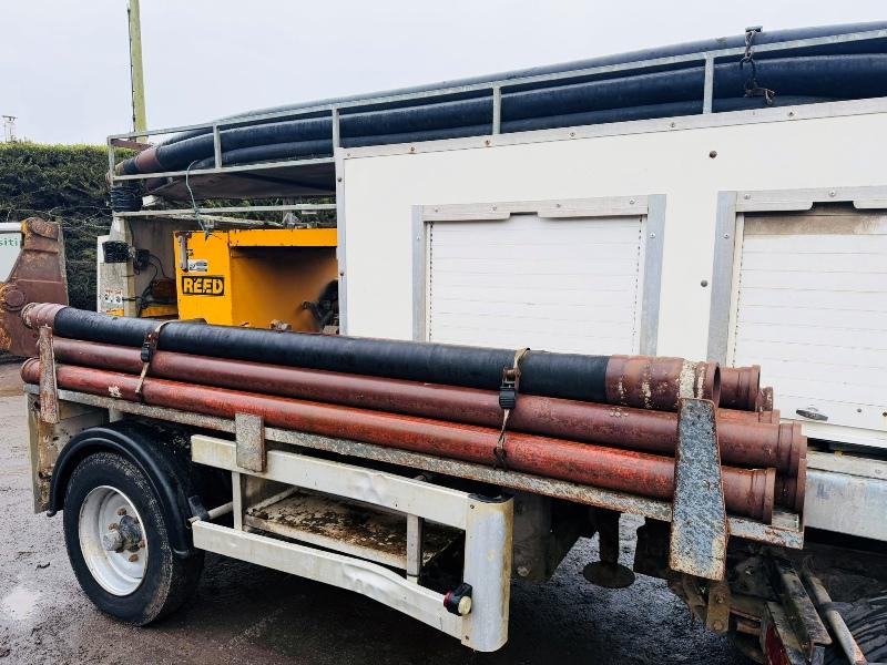 ISUZU ARTICULATED ROCK MASTER CONCRETE PUMP*C/W PERKINS ENGINE*VIDEO*