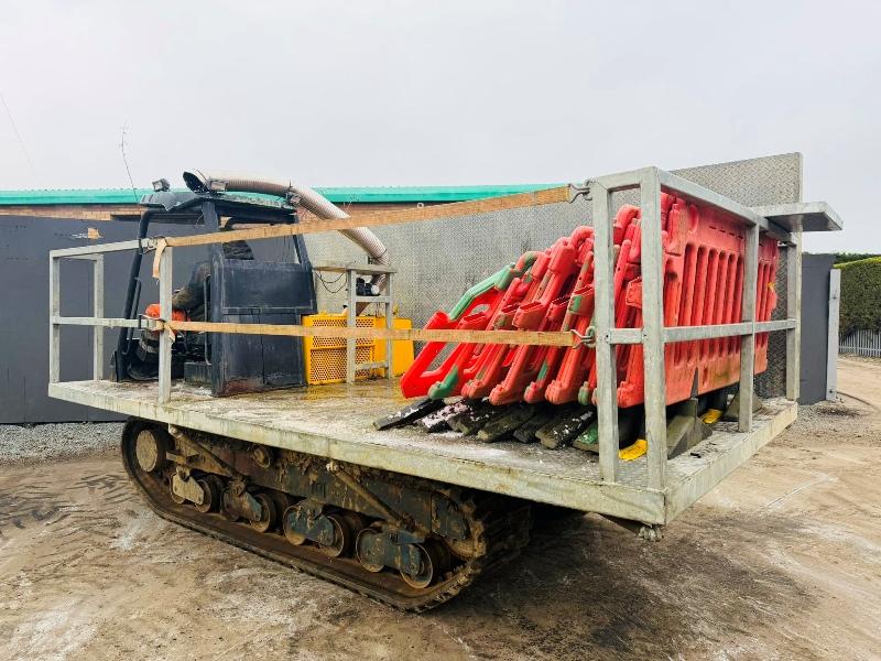 8 TONNE YANMAR TRACKED DUMPER*C/W HYDRAULIC WINCH*VIDEO*