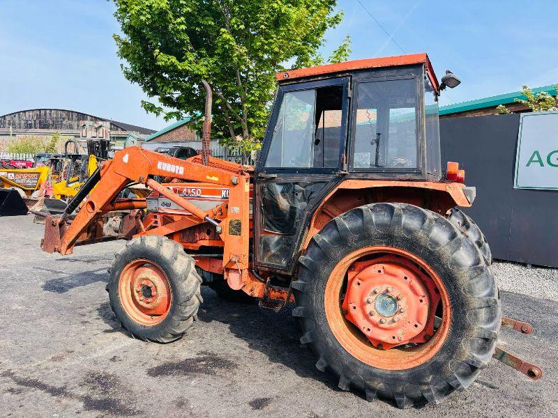 KUBOTA L4150 4WD LOADER TRACTOR (STOPS DRVING WHEN PUMP GETS WARM)*VIDEO*