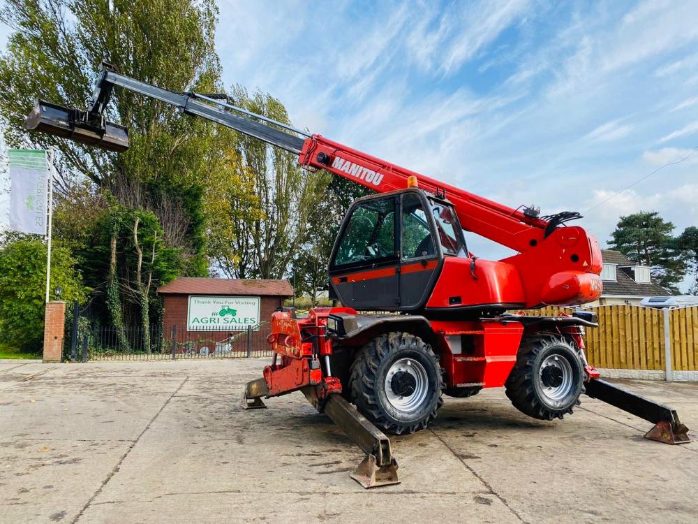 MANITOU MRT1542 ROTO TELEHANDLER * YEAR 2007 * C/W BUCKET